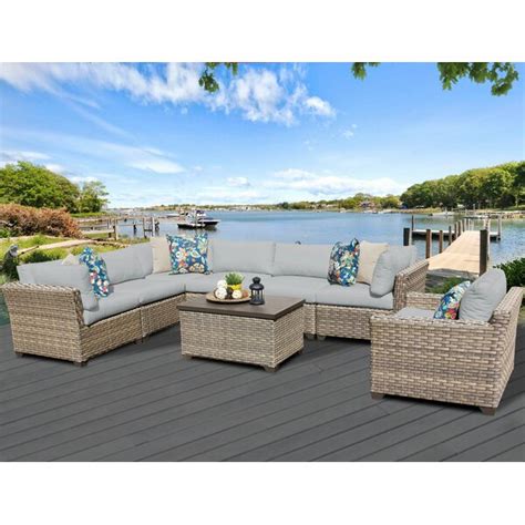 Baran ash patio furniture - Detached webbed frames help contour to each user, offering superior comfort that feels customized to anybody. The Woodridge Collection is available in a variety of coordinating pieces that will complement existing furniture, or enhance any new space. Includes: 2 Armless Pieces SKU 84795. Corner SKU 84794. Swivel Glider SKU 84796 